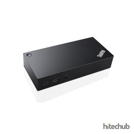 Lenovo ThinkPad USB-C DK1633 40A9 with 90W Adaptor USB C Cable Docking station - Hitech Hub